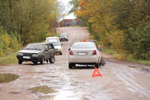 В Лычёво произошло ДТП (ФОТО)