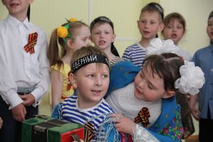 Стихи и песни о Великой Победе исполнили ребята детского сада №1