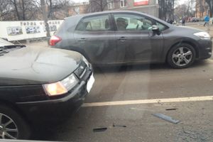 Фотофакт: ДТП на перекрестке Некрасова-Ленина