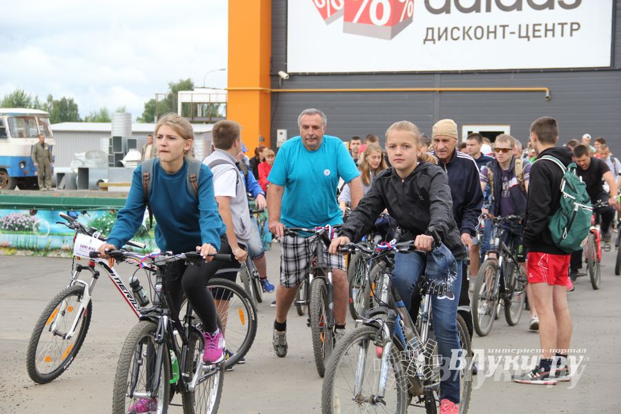 Велопробег в День города (фото)