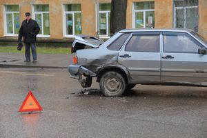 ​В районе Смоленского рынка произошли два ДТП (ФОТО)