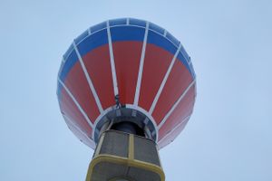 В Великих Луках появился знак воздухоплаванию (ФОТО)