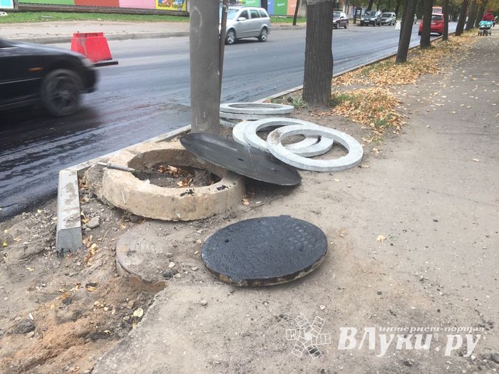 Ремонт на улице Ботвина (ФОТО)