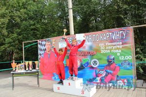 ​Великолучанин Николай Маркевич стал серебряным призером чемпионата г. Великие Луки по картингу (фото)