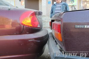 ДТП: столкнулись тылами