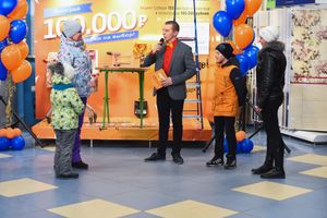 ​Победителем беспрецедентного розыгрыша 100 000 рублей от СТЦ «СтройCам» стал Александр Прохоров