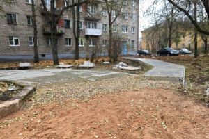 Ремонт в сквере на ул. Пушкина (ФОТО)