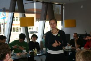 Великолукские школьники посетили "Литературное кафе"