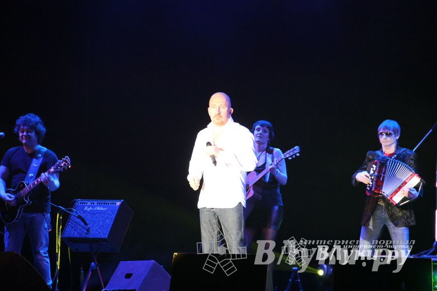 Концерт Евгения Григорьева прошел в Великих Луках