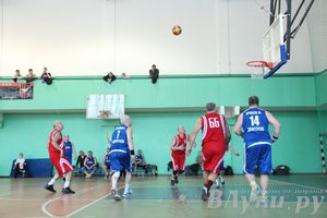 Баскетболисты Великих Лук сыграли со сборной Дмитрова