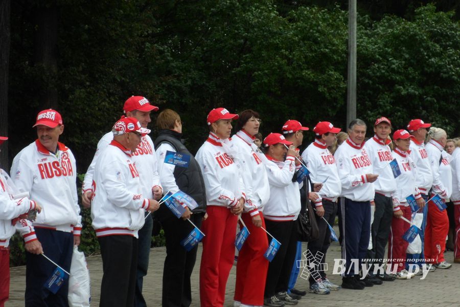 Великие Луки встретили олимпийских чемпионов (ФОТО)