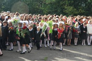 День знаний в школах города