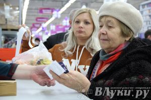 Открытие супермаркета «Тележка» в Великих Луках