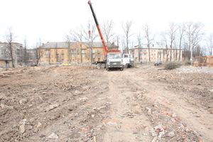 Строительство новой школы в Великих Луках — все идет по плану (ФОТО)