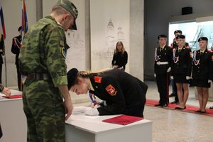 В Краеведческом музее Великих Лук принимали присягу (ФОТО)