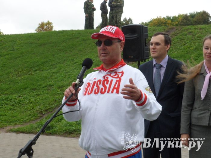 Великие Луки встретили олимпийских чемпионов (ФОТО)