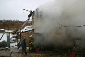 Неисправная печь в приюте для животных спровоцировала пожар