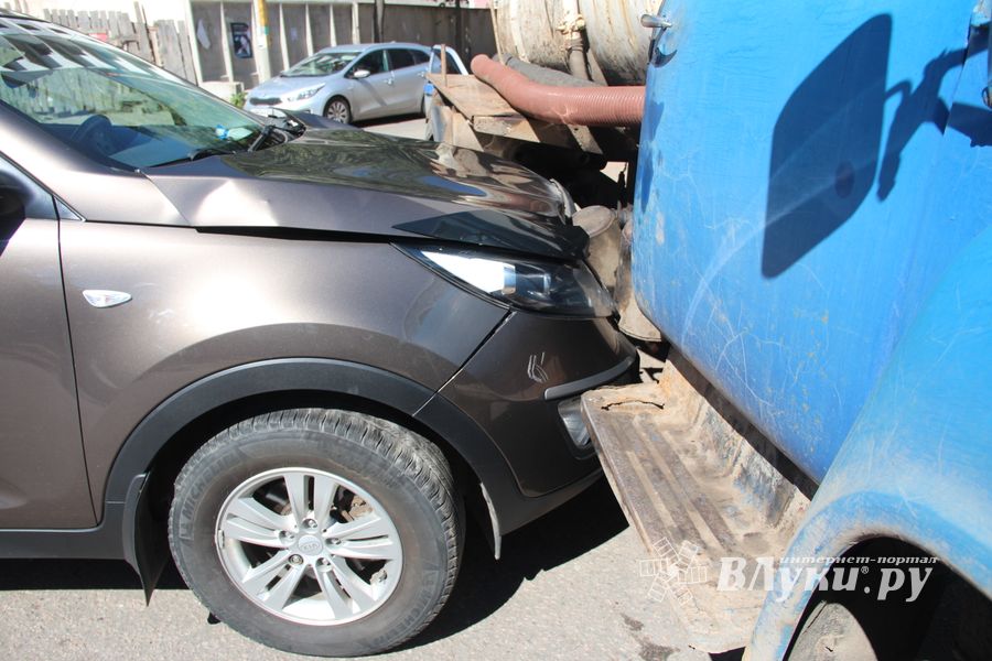 ДТП на перекрёстке Сибирцева/Р.Люксембург (ФОТО)