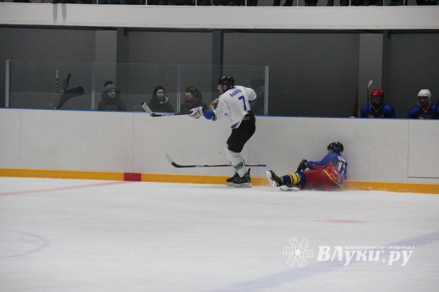 Псковская «Ганза» не смогла распечатать ворота ХК «ЛукиСпорт» (ФОТО)