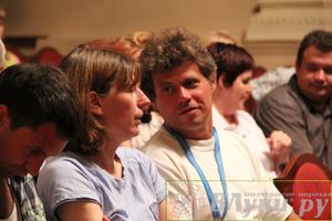 Церемония закрытия 18-й Международной встречи воздухоплавателей в Великих Луках, торжественное награждение