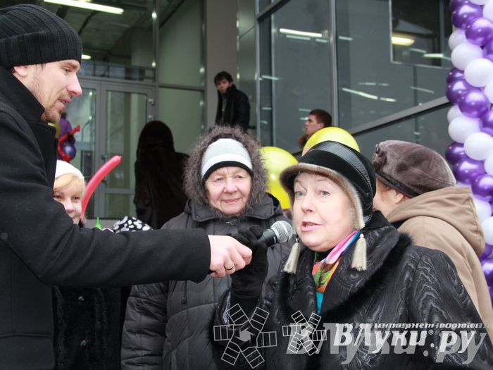 Открытие супермаркета «Тележка» в Великих Луках