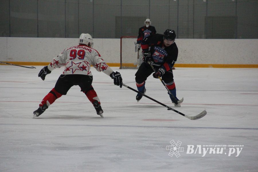 Матч НХЛ прошел в великолукском «Айсберге» (ФОТО)