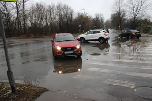 ДТП на проспекте Гагарина в Великих Луках (ФОТО)