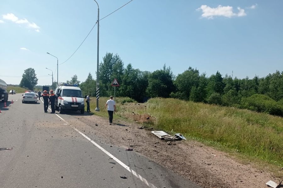В ДТП в Куньинском районе погиб ребёнок (ФОТО)