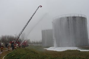 В Острове прошли пожарно-тактические учения (фото)