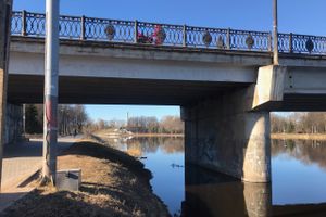 Мост в Великих Луках стал «музыкальным» (ФОТО; ВИДЕО)