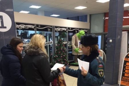 Великолучанам рассказали о «новогодних» мерах пожарной безопасности (ФОТО)