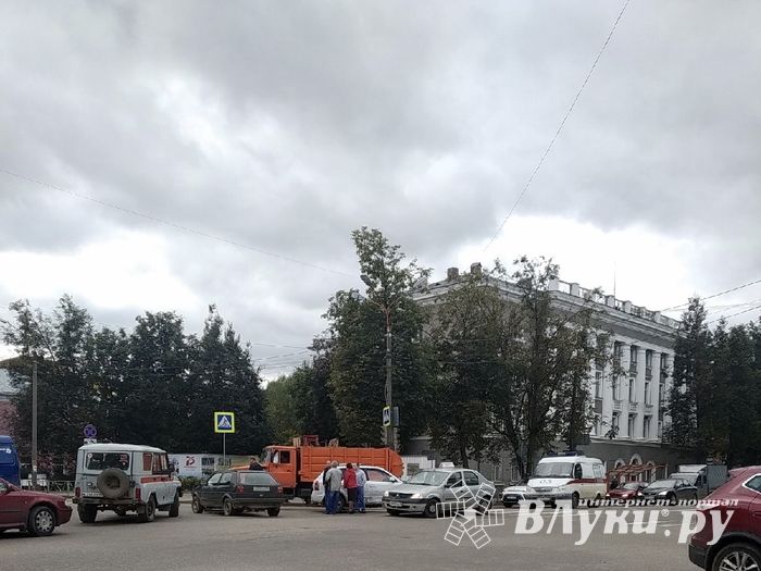 ДТП на перекрёстке Ленина-Некрасова (ФОТО)