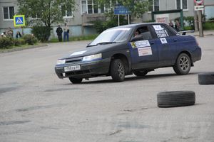 В Невеле состоялся финал по автоспринтслалому