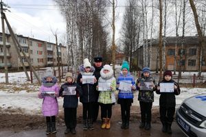 В Великолукском районе водителей призвали беречь самое дорогое (ФОТО)