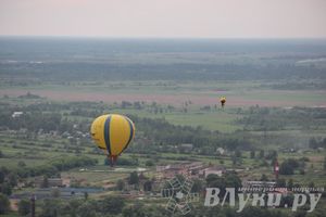 Открытие 18-й Международной встречи воздухоплавателей в Великих Луках