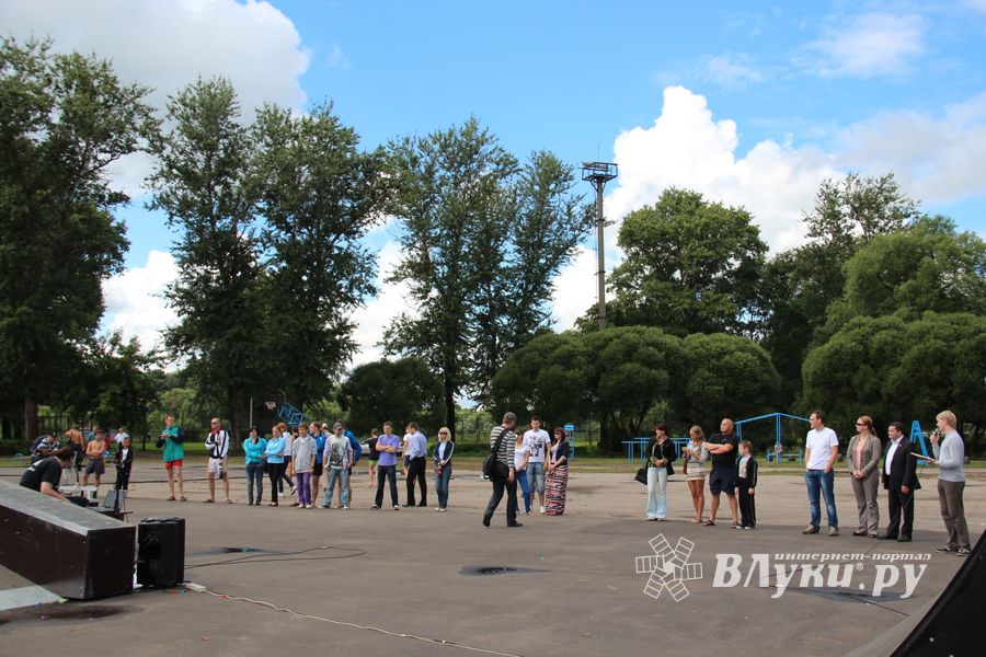 Открытие скейт-парка