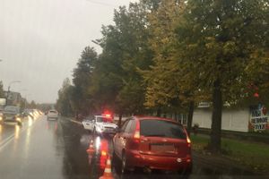 В Великих Луках, на проспекте Гагарина, произошло ДТП (ФОТО)