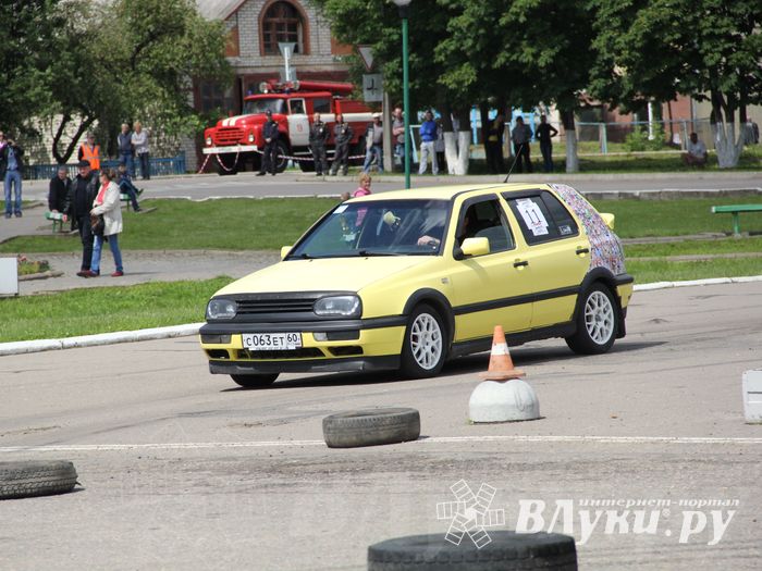 В Невеле состоялся финал по автоспринтслалому