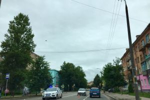 На пр-те Октябрьском в Великих Луках произошло ДТП (ФОТО)