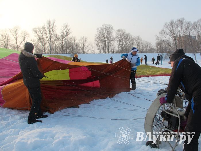 Великолукские пилоты присоединились к Рождественской фиесте «Яблоки на снегу» (ФОТО)