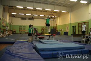 В Великих Луках состоялось Первенство по командной гимнастике (фото)