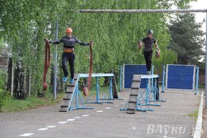 В Великих Луках прошли соревнования среди пожарных