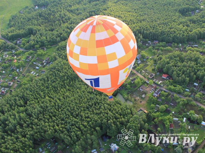 Спортивный полет над Великими Луками (ФОТО)