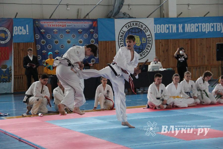 В Великих Луках состоялся Чемпионат и первенство Псковской области по тхэквондо МФТ (ФОТО)
