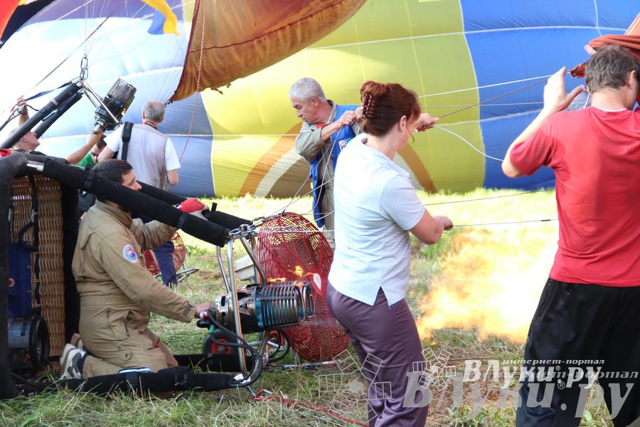 Воздухоплавание: полет 12 июня, вечер