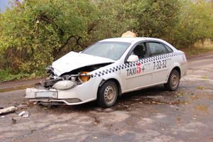В Лычёво произошло ДТП (ФОТО)