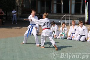 В Великих Луках отметили День физкультурника