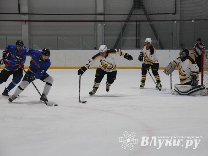 Великолукские хоккеисты одержали победу на домашнем льду (ФОТО)
