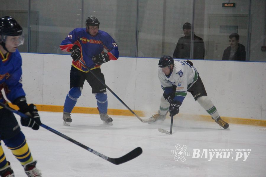 Псковская «Ганза» не смогла распечатать ворота ХК «ЛукиСпорт» (ФОТО)