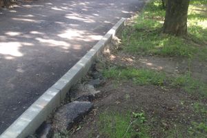 Великолучанка пожаловалась губернатору на новый асфальт во дворе (ФОТО)